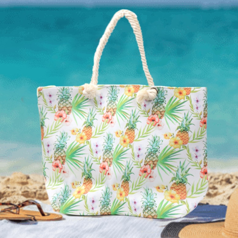 Beach bag deals with pineapple