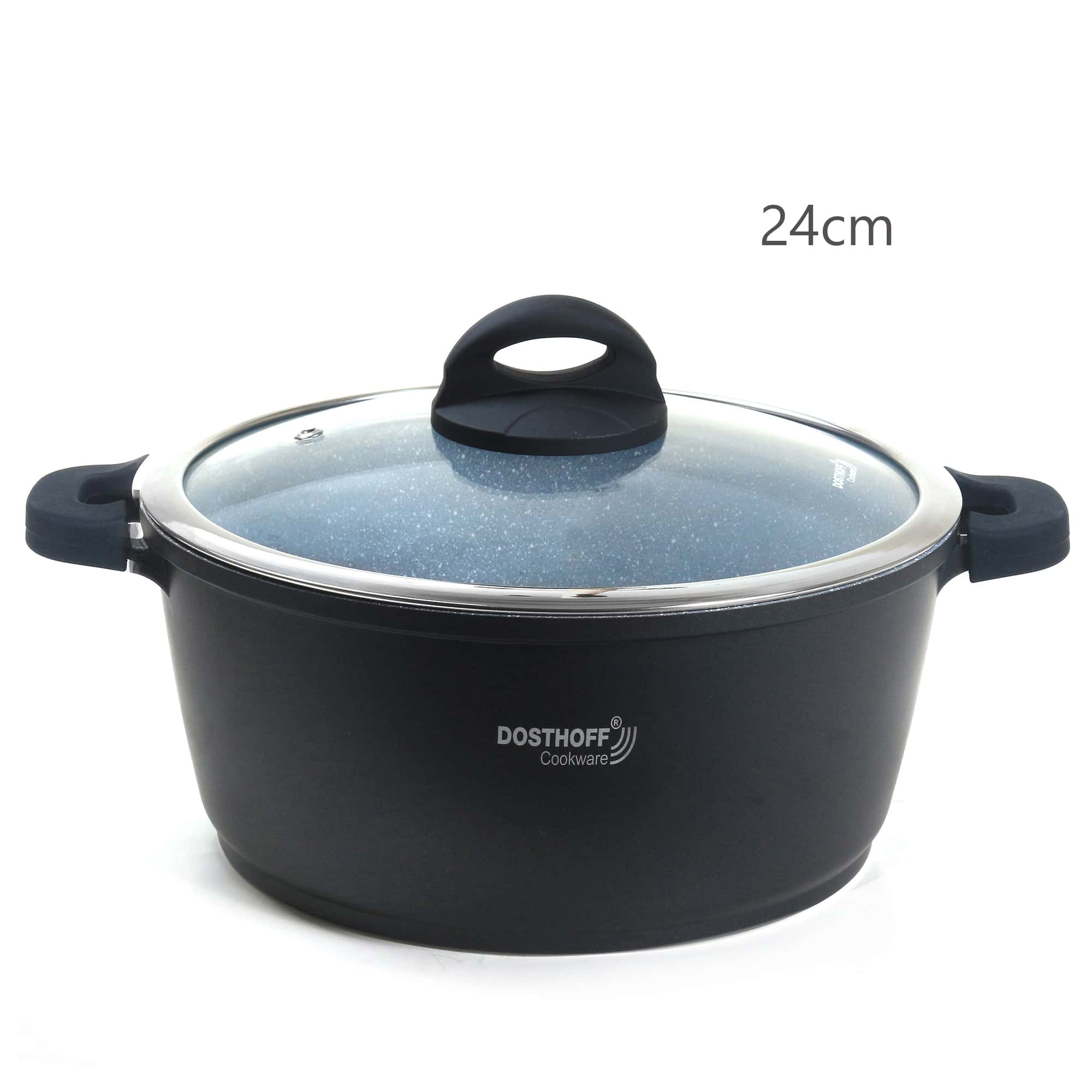 Casserole Dish, Square Induction Saucepan with Lid, 24cm 4L Stock Pots Non  Stick Saucepan, Aluminum Ceramic Coating CooPot PFOA Free, Suitable for All  Hobs Types 