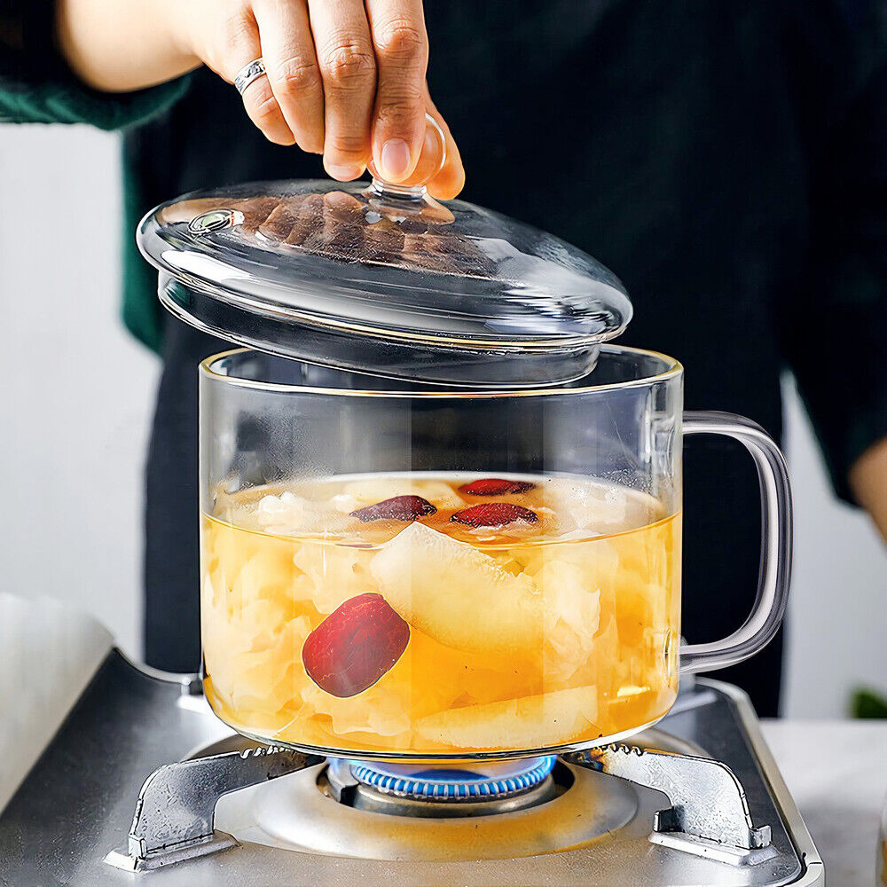 Heat-resistant Transparent Cooking Pot