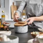 Joseph Josephdash Pestle & Mortar With Bamboo Lid - Image 2