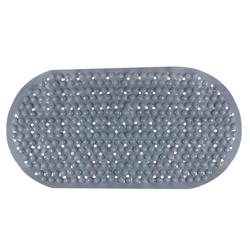 37 cm x 80 cm NonSlip Shower Mat with Suction Cups and Drain Holes
