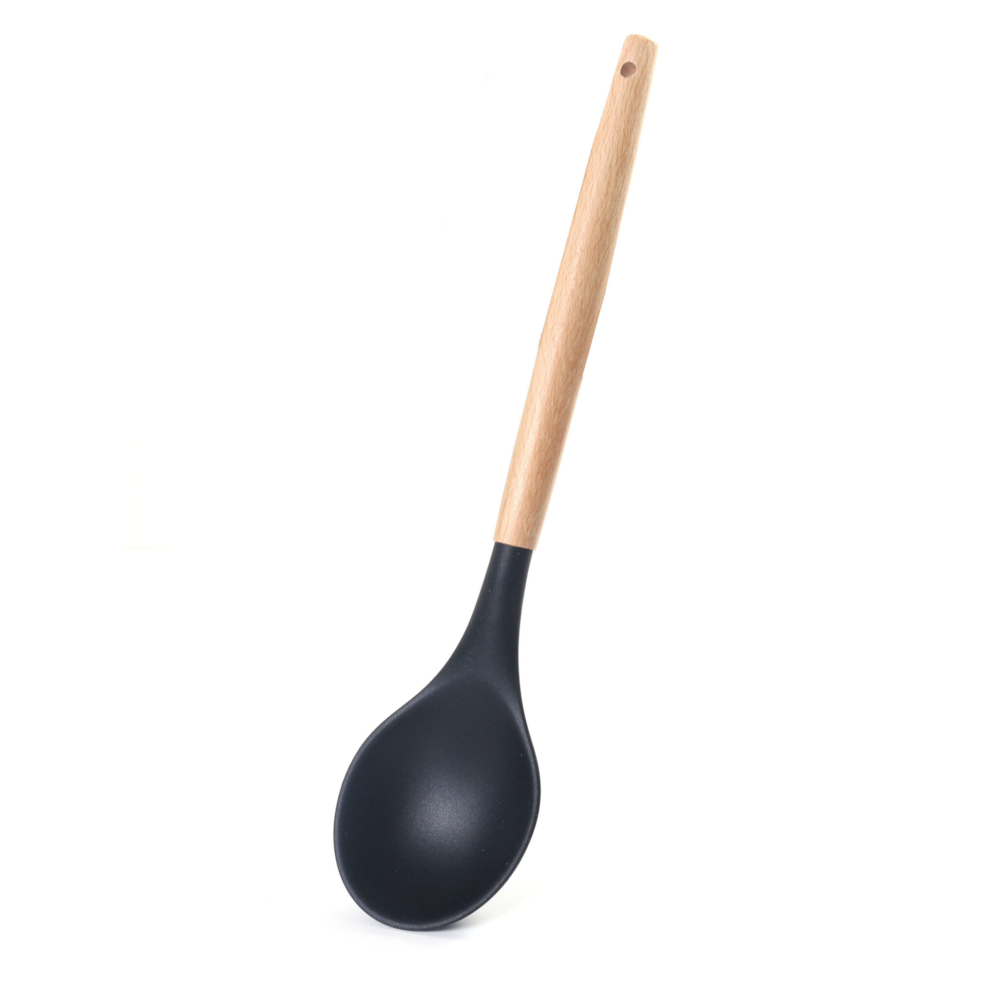 Walbest Boutique Silicone Mixing Spoon Long Handle Nonstick