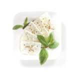 20 CM Square Lightweight Porcelain Side Plate for Appetizers Entrees and Desserts 1 Piece White