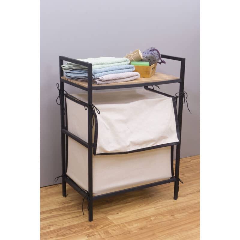 Mudesa Wooden Outdoor Bathroom Bathroom Shelf Decorative Dirty