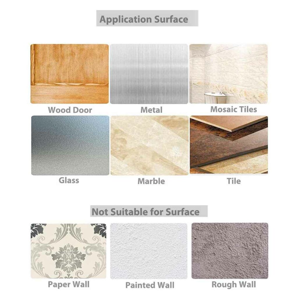 41 CM Wall Mounted, Hanging Storage Basket with Adhesive Hooks for