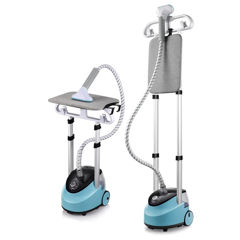 3.6 L Professional Vertical Adjustable Garment Steamer with Wheels