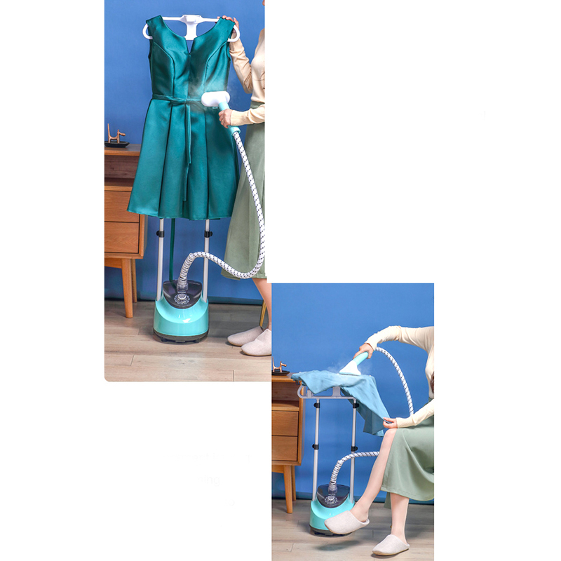 3.6 L Professional Vertical Adjustable Garment Steamer with Wheels