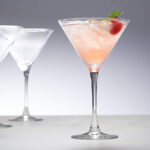 250 ML Acrylic Unbreakable Martini Goblet Cocktail Glasses for Whiskey Margarita and Cold Drinks Drinkware Cups for Home Bar and Restaurant 1 Piece