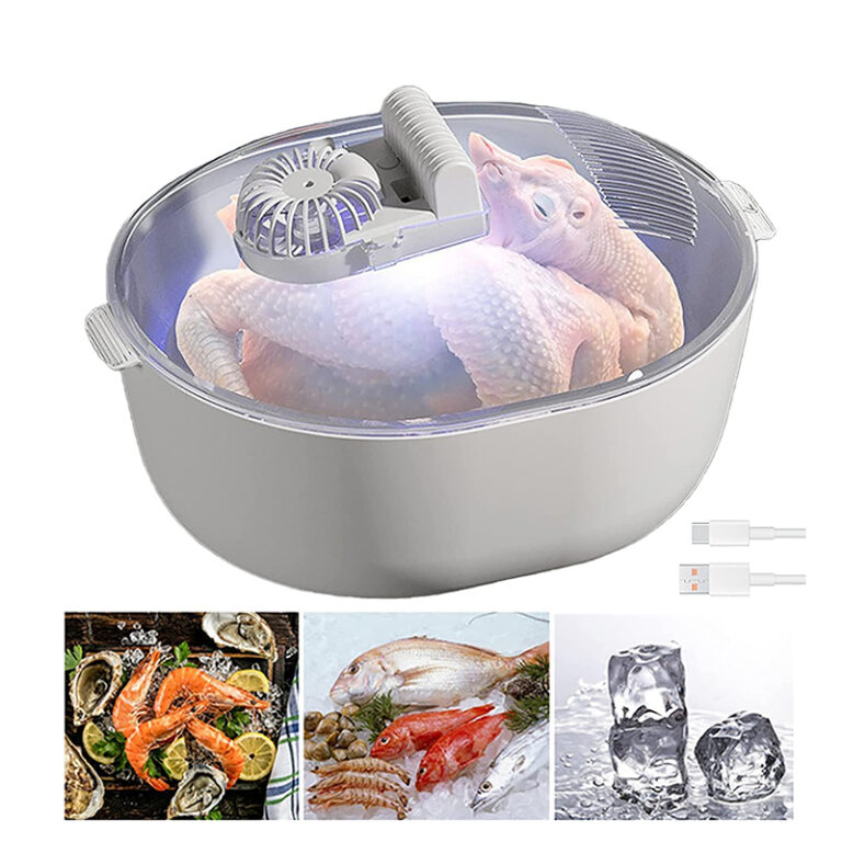 5 Watt 4 in 1 MultiPurpose Defroster with Draining Basket, Meat