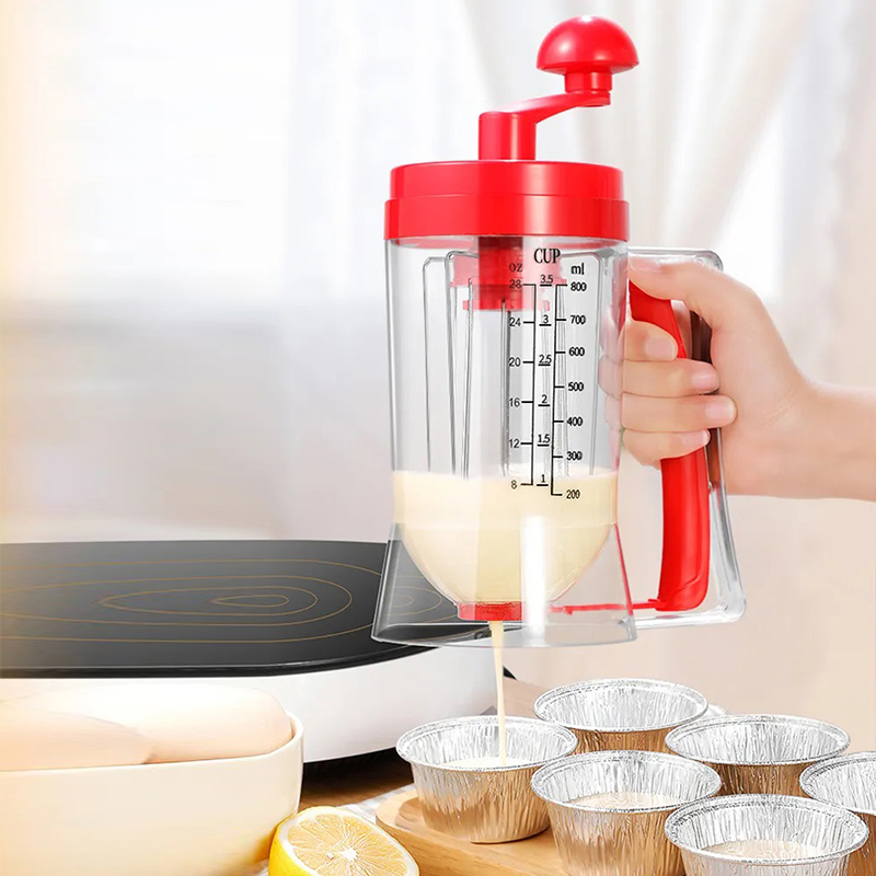 Branded 900ml Batter Dispenser DIY Muffin Cupcake Pancake Kitchen Measuring  Baking Tools