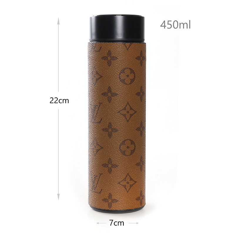 Louis Vuitton temperature display vacuum insulated thermos bottle