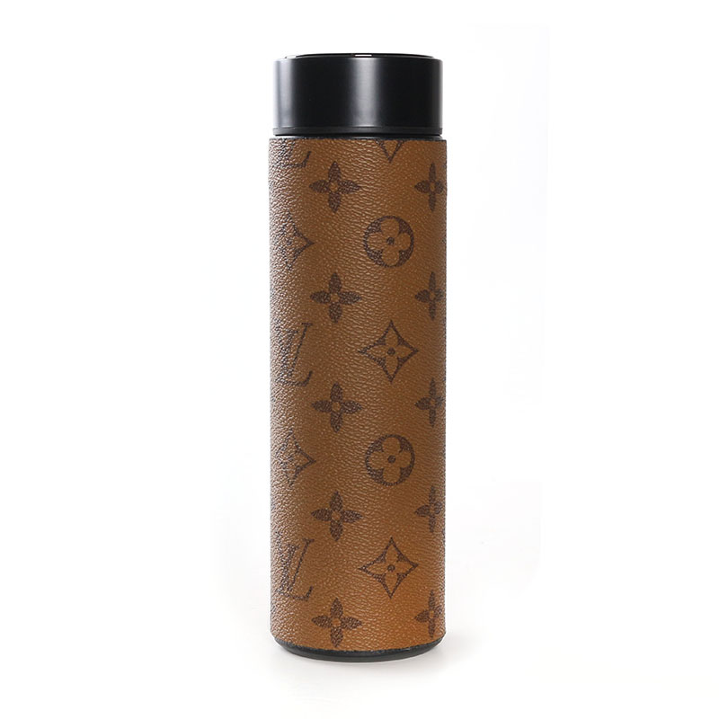 Hot and cold Louis Vuitton tumbler with digital temperature