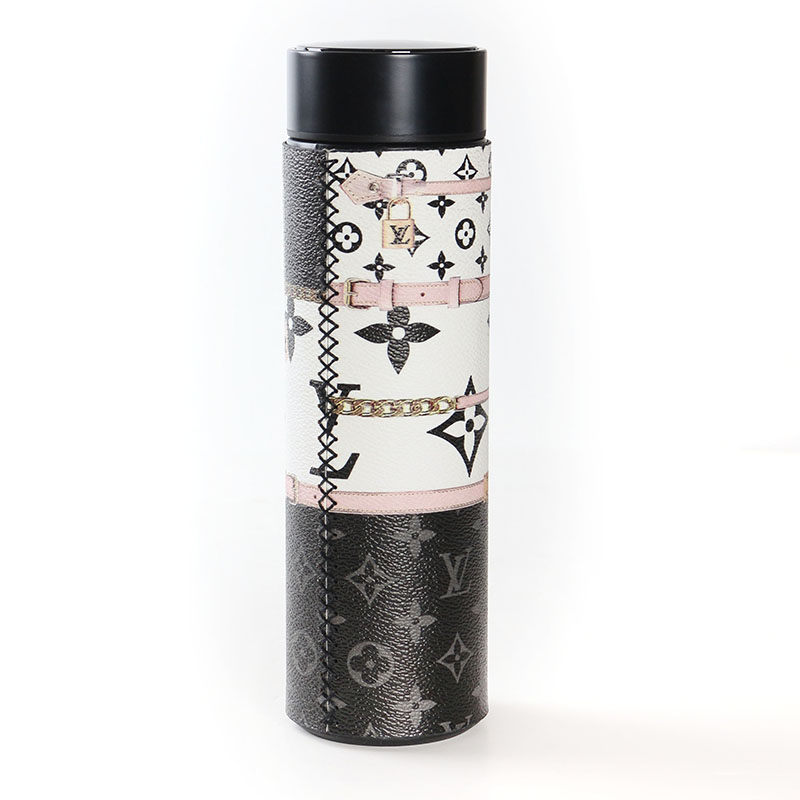 Hot and cold Louis Vuitton tumbler with digital temperature