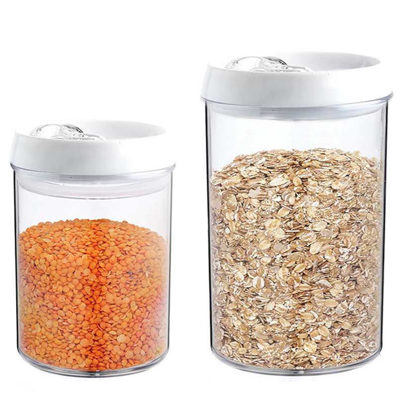 Acrylic Food Storage Container with Airtight Lid, Kitchen and Pantry