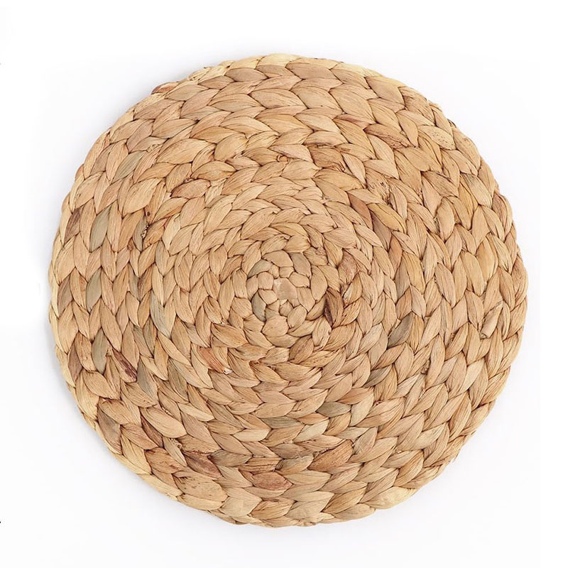 Wicker Woven Round HeatResistant Table Pad For Dining Table, Kitchen