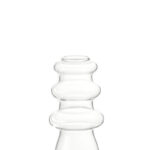 20 CM Modern Glass Spiral Vase for Living Room Office Porch and Desktop - Image 4