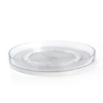 29 CM Clear Acrylic Multifunctional Rotatable Storage Tray 360° Degree Spinning Organizer for Kitchen Pantry Bathroom Makeup and Cosmetics - Image 5