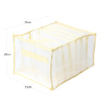 7 Compartments Multipurpose Organizer Storage Box with Handles Foldable Closet Clothes Dividers for Shirts Towels Scarves and Pants - Image 3