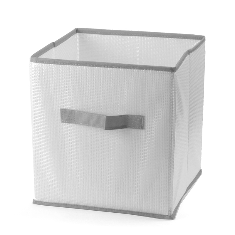 Yellow, Foldable Storage Bin Organizer with handle, Washable Storage Bin for Home, Bedroom, Closet, Office (5) 29 CM Foldable Storage Bin Organizer with Handle Washable Storage Bin for Pants Shirts and Towels - Image 1