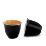100 ML Set of 12 Porcelain Round Coffee Cups Small Traditional Cup for Arabic Coffee Espresso Tea Black