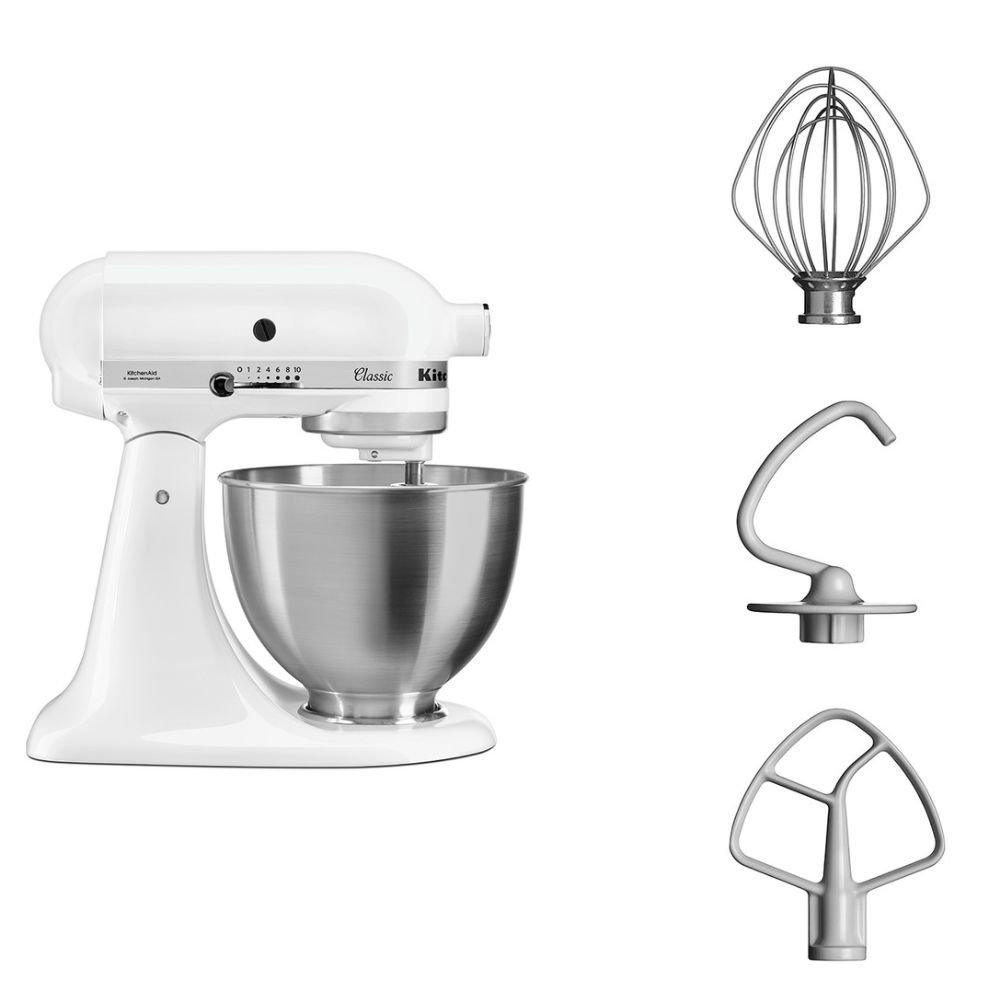 KitchenAid Classic 4.3 L Stand Mixer White Rayane's Beautiful Homes