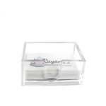 Clear Acrylic Card Holder Business Card Holders Name Cards Display Stand Cards Holders Organizer for Office Hotels and Reception Counters