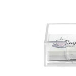 Clear Acrylic Card Holder Business Card Holders Name Cards Display Stand Cards Holders Organizer for Office Hotels and Reception Counters - Image 2
