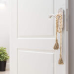 140 CM Wooden Beads String Garland with Cord Tassel Wall and Shelf Decorations for Home Living Room Bedroom Office - Image 5