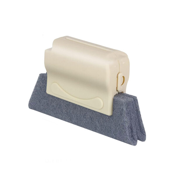 Window Groove Cleaning Brush Window and Door Track Gap Cleaning Cleaner Tools for All Windows Sliding Doors Tile Lines Shutter Car Vents Beige
