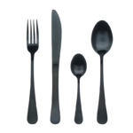 Bergner Set 24pc Cutlery Ss Munich Black Matt Bg