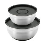 MasterPro Set 4pc Mixing Bowl SS Foodies - Image 4