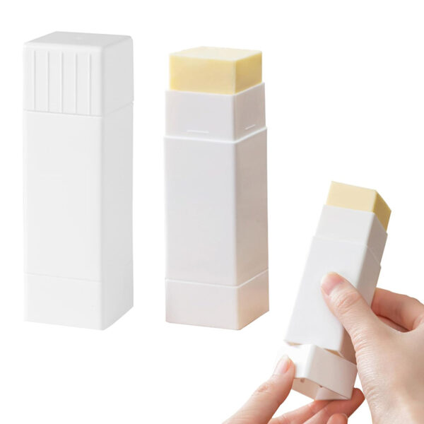 Butter Stick Holder Butter Dish Spreader Dispenser Rotary Butter Keeper with Lid for Butter Spreading Cutting and Storage