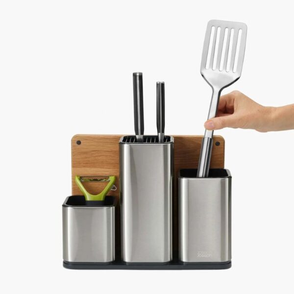 Joseph Joseph Counter Store™ Stainless-steel Worktop Organizer