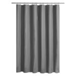 178 CM X 183 CM Waterproof Bathroom Shower Curtain with Rings Premium Vinyl Long Shower Curtains Washable and Water Resistant - Image 5