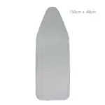 150 CM X 48 CM Large Ironing Board Cover Thick Padding Foam Coated Resist Scorching and Staining Adjustable Fastener Heavy Duty Iron Board Covers - Image 3