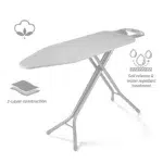 150 CM X 48 CM Large Ironing Board Cover Thick Padding Foam Coated Resist Scorching and Staining Adjustable Fastener Heavy Duty Iron Board Covers - Image 4