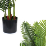170 CM Artificial Palm Tree Fake Palm Plant Faux Tree for Home Decor Office Hotel Indoor and Outdoor Decoration 1 Piece Green - Image 4