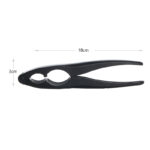 18 CM Aluminum Pliers Nut Cracker Clip Multifunctional Pliers to Remove Hard Shell for Walnuts Hazelnuts Almonds and Chestnuts Black - Image 3