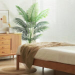 180 CM Artificial Palm Tree Fake Palm Plant Faux Tree for Home Decor Office Hotel Indoor and Outdoor Decoration 1 Piece Green - Image 2