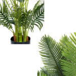 180 CM Artificial Palm Tree Fake Palm Plant Faux Tree for Home Decor Office Hotel Indoor and Outdoor Decoration 1 Piece Green - Image 4