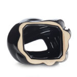 21 CM Ceramic Tissue Box Holder Modern Creative Irregular Shaped Tissue Box for Living Room Bedroom and Table Decoration 1 Piece Black - Image 4