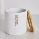 4 Pieces Resin Decorative Bathroom Accessories Set Bath Accessory Kit with Toothbrush Holder Liquid Soap Dispenser Cotton Swab Jar and Soap Dish Tray - Image 2