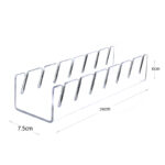 Acrylic Hat Stand for Baseball Caps Hat Holder Organizer Hat Racks Display Storage for 7 Baseball Caps for Bedroom Closet and Dresser 1 Piece - Image 3