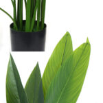 180 CM Artificial Tropical Tree Fake Tropical Plant Faux Tree for Home Decor Office Hotel Indoor and Outdoor Decoration 1 Piece Green - Image 4