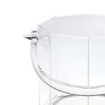Acrylic Ice Bucket with Handle Wine Beer Champagne Cooler Buckets Portable Ice Container Bucket Mini Ice Cube Serving Holder 1 Piece Transparent - Image 2