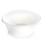 Multipurpose Thicken Plastic Wash Basin Large Capacity Round Wash Basin Dish Tub for Home Kitchen and Bathroom 1 Piece