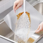 30 CM X 200 CM Non Slip Waterproof Mat Transparent Shelf and Drawer Liner Washable Liners for Kitchen Cabinets Shelves Drawers Pantry and Cupboard - Image 3