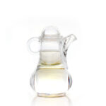 50 ML Transparent Acrylic Oil and Vinegar Dispenser Bottle with Leak Proof Lid and Spout Ideal for Olive Oil Sesame Oil Vinegar and Soy Sauce 1 Piece