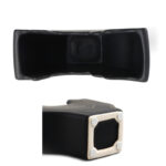 16 CM Ceramic Face Shape Flower Vase Multipurpose Head Design Vases Centerpiece Decorative Ornaments for Home Decor 1 Piece Black - Image 4