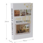 24 CM Hardcover Faux Books for Decoration Modern Stacked Display Book Fashion Decorative Book for Home Decor Bookshelf Coffee Tables and Shelves - Image 3